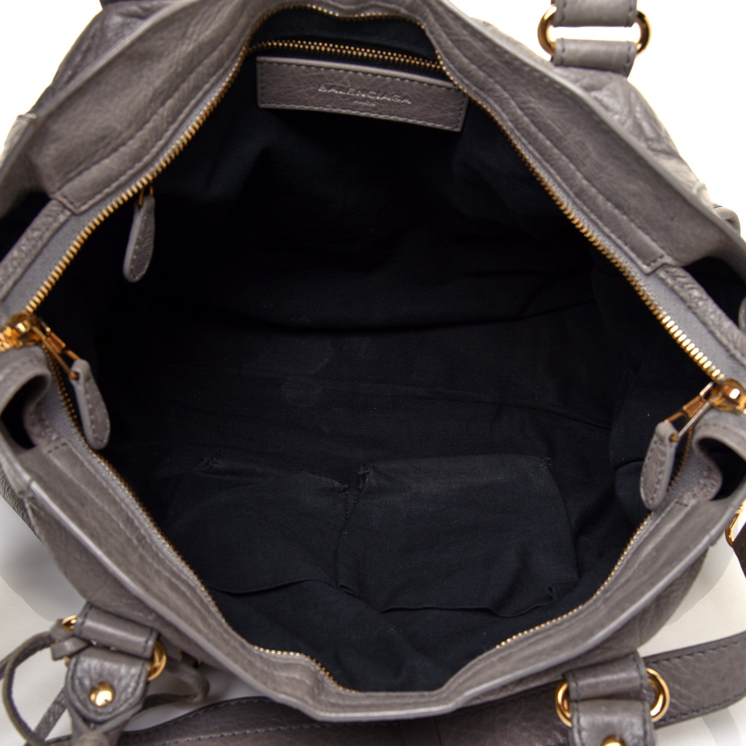Balenciaga Agneau Giant 12 Gold Hardware City Gris Pyrite 5 of 9