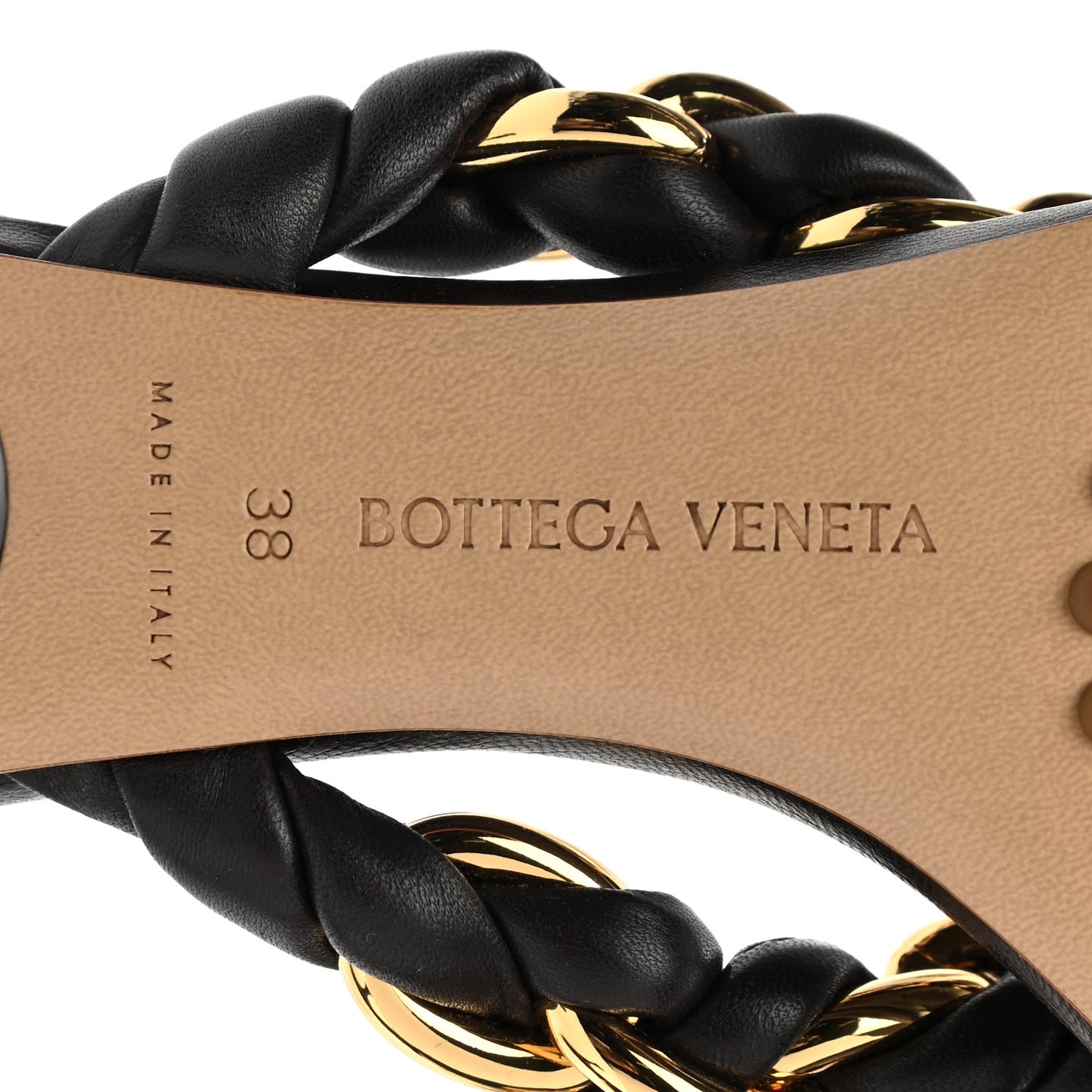 Nappa Dot Sandals 38 Fondant