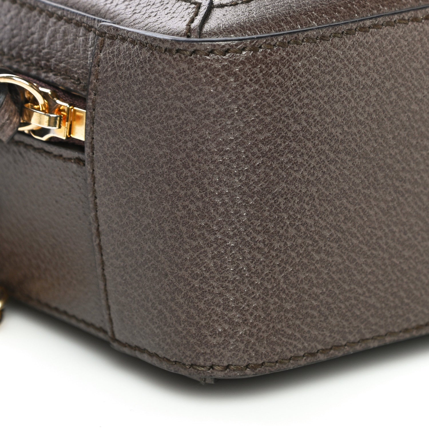 Gucci GG Supreme Monogram Mini Ophidia Top Handle Shoulder Bag Brown 10 of 11