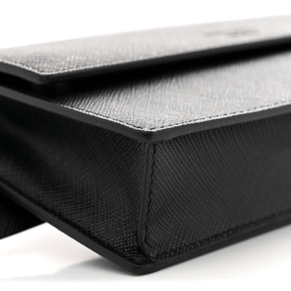 Prada Saffiano Pocket Belt Bag Black 7 of 8