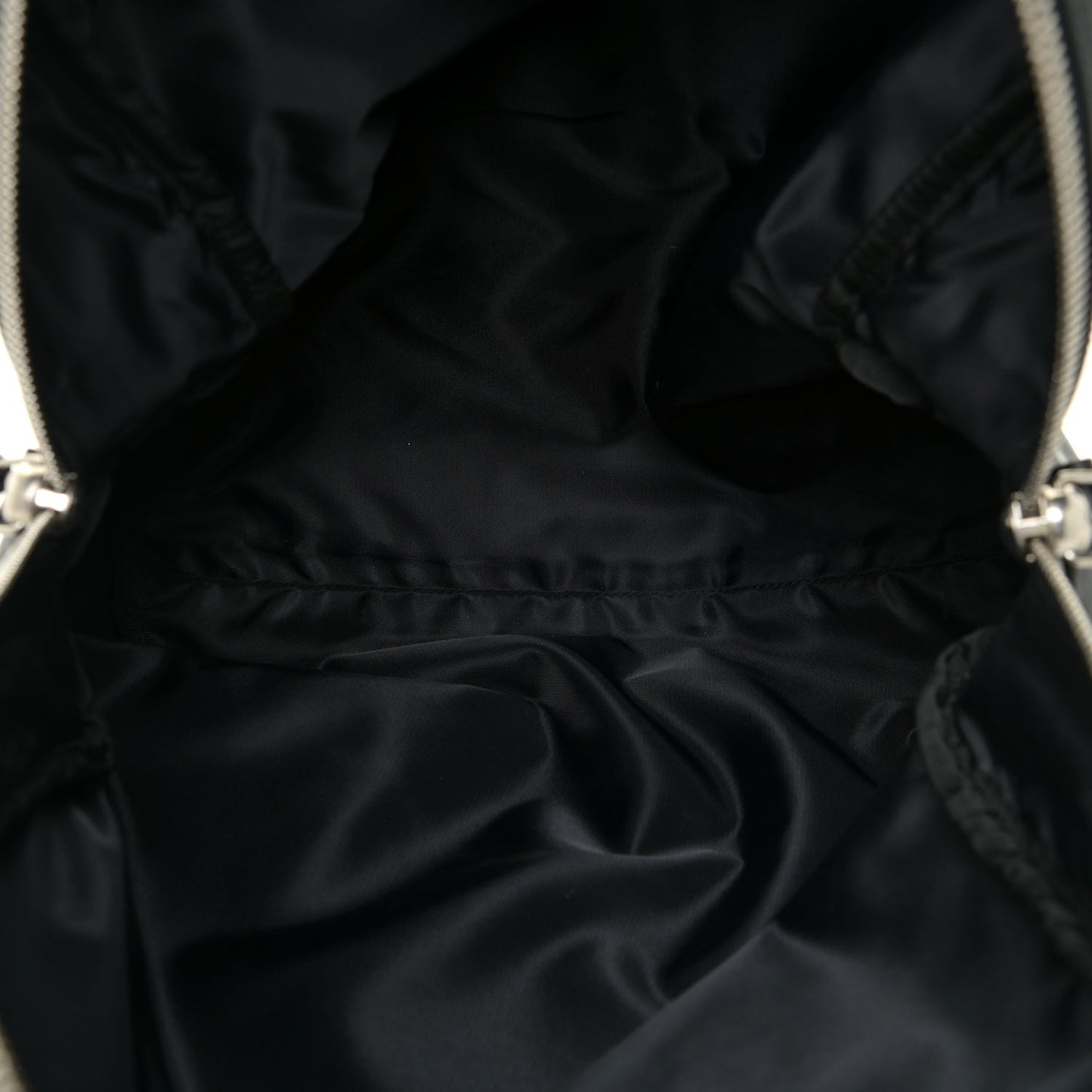 Nylon Lion Skull Backpack Black