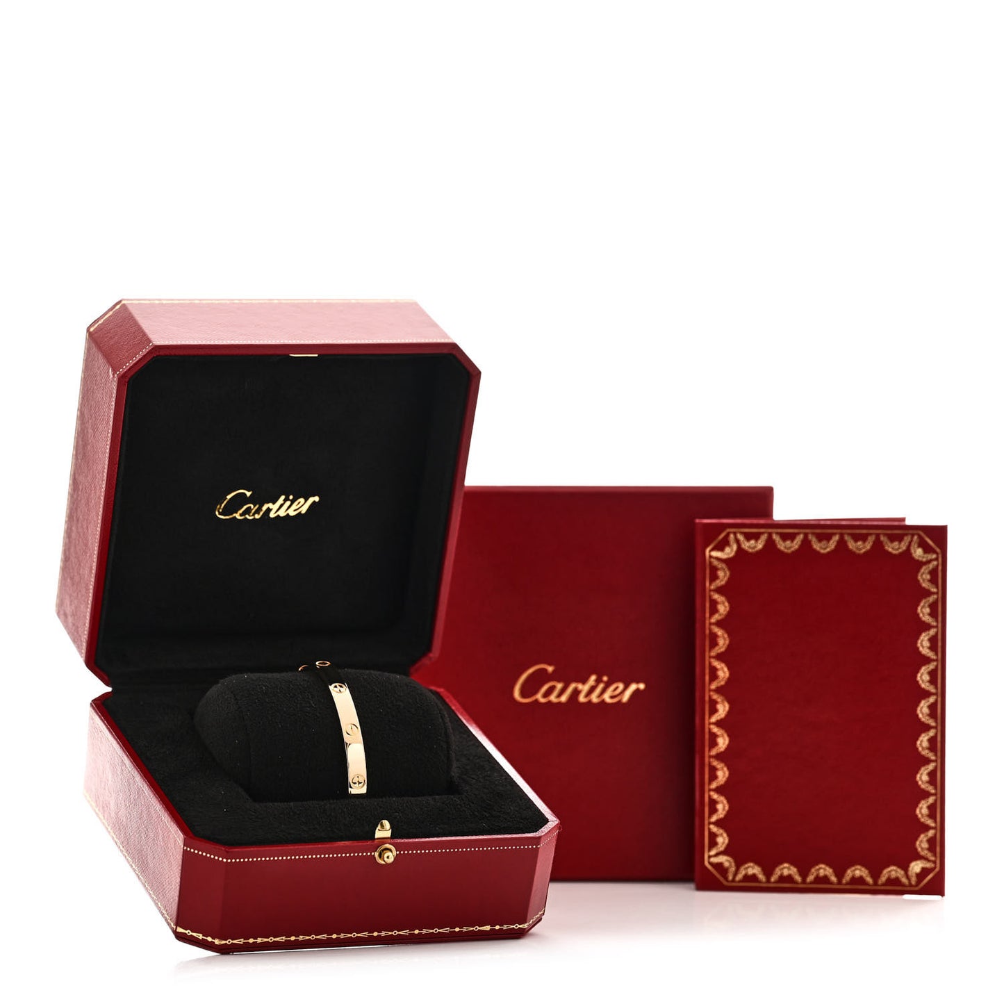 18K Yellow Gold LOVE Bracelet 19