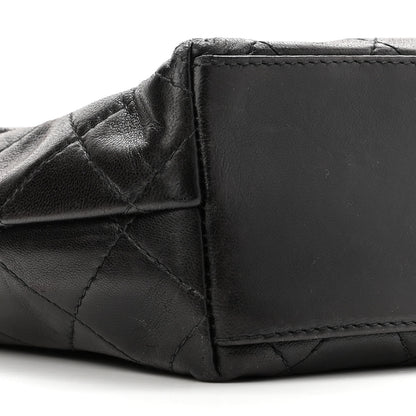 Chanel Lambskin Quilted CC Flap Shoulder Bag Black 8 of 9