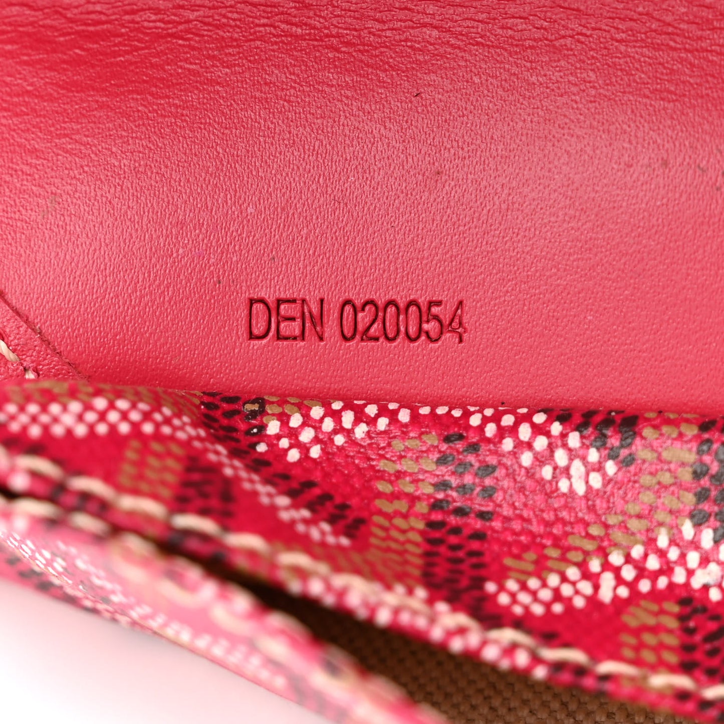 Goyardine Saint Louis GM Red