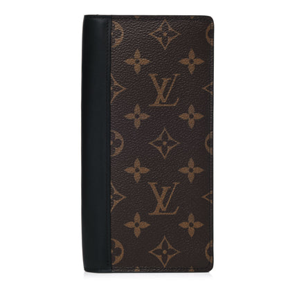 Louis Vuitton Monogram Macassar Brazza Wallet 1 of 9
