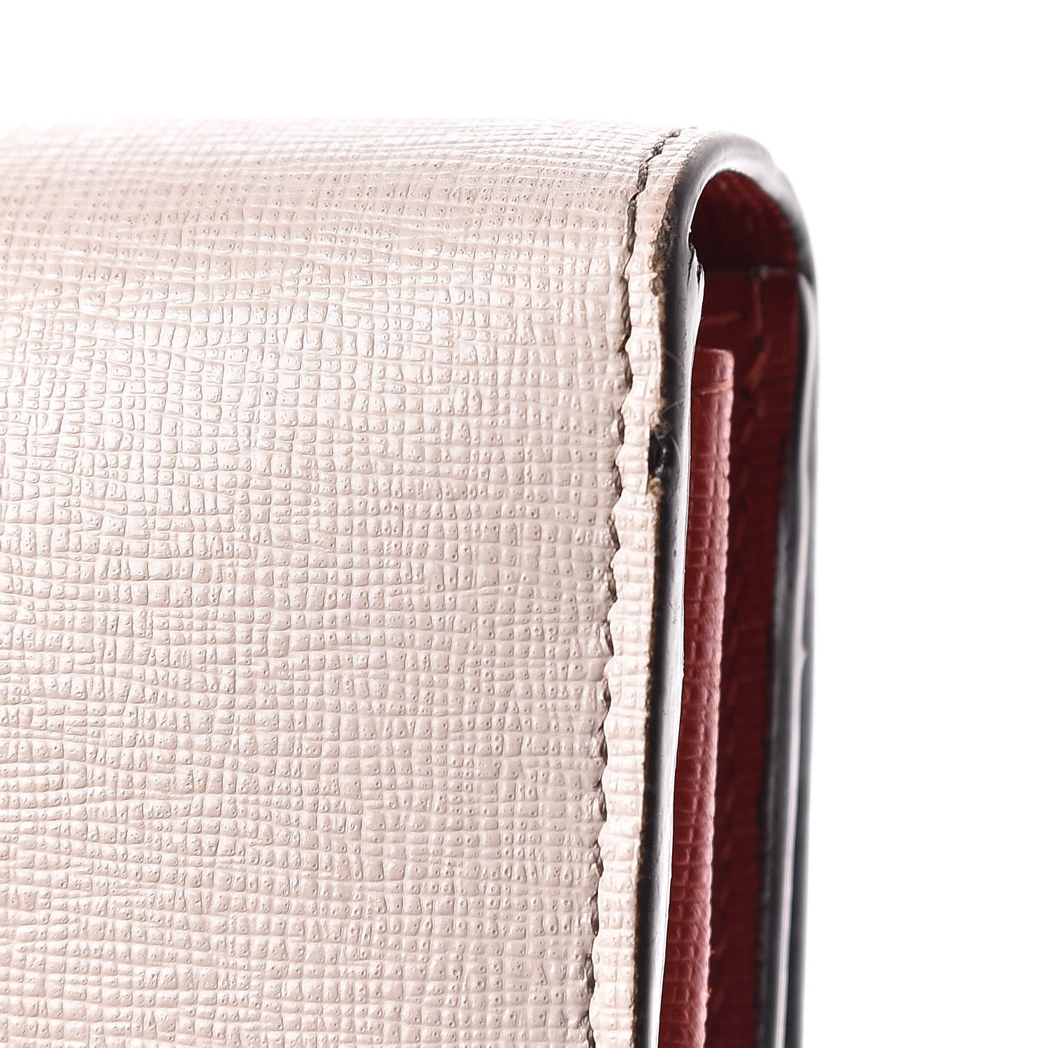 Fendi Vitello Elite Monster Eyes Studded Continental Wallet Carbone White Multicolor 11 of 13