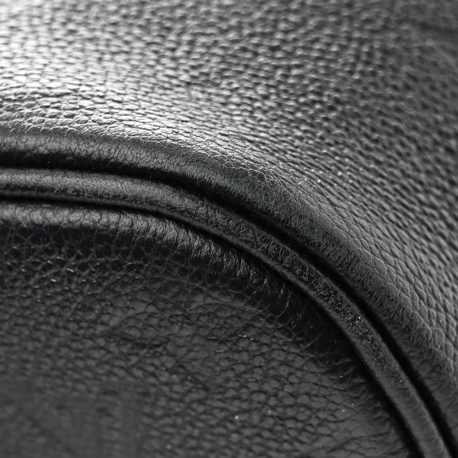 Louis Vuitton Empreinte Monogram Giant Neverfull MM    Black 12 of 13