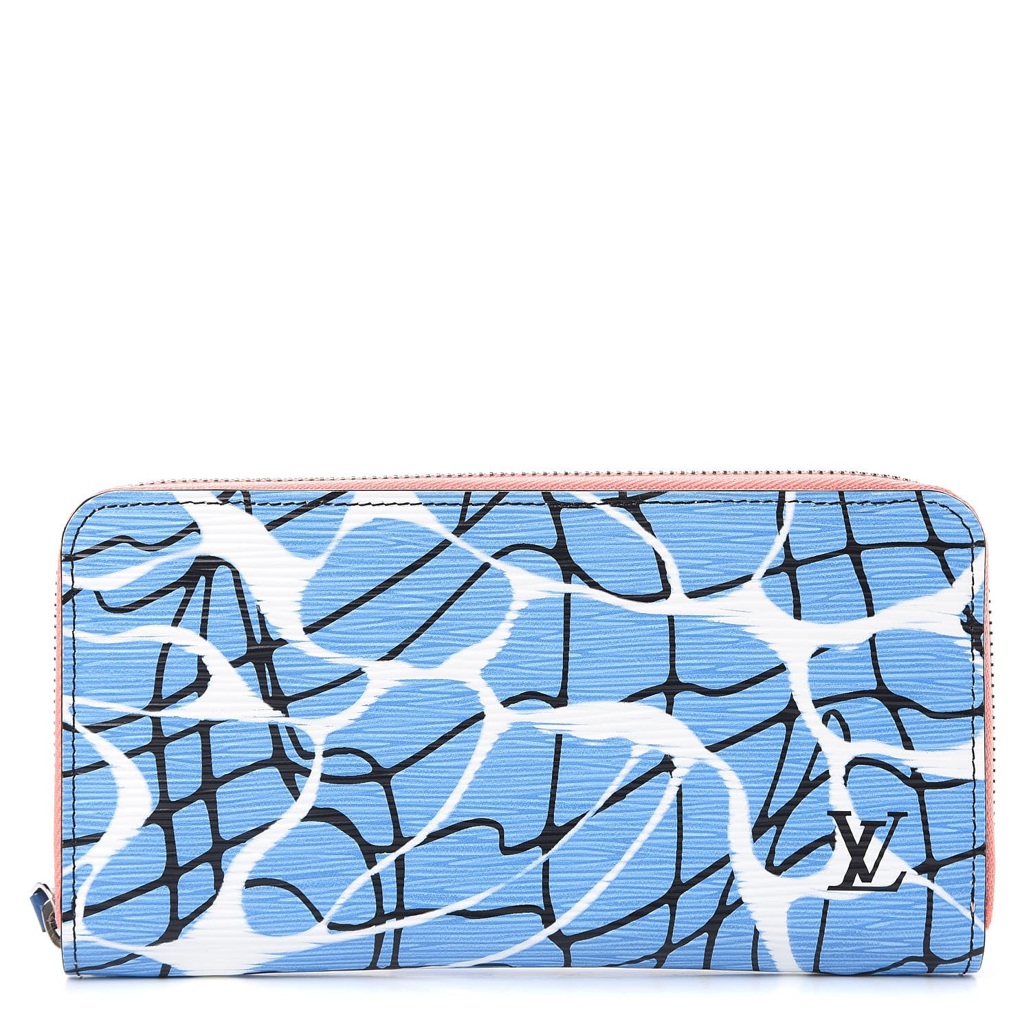 Louis Vuitton Epi Zippy Wallet Aqua 1 of 9