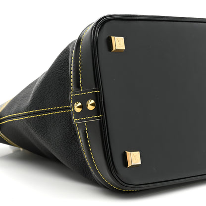 Louis Vuitton Suhali Lockit GM Black 8 of 13