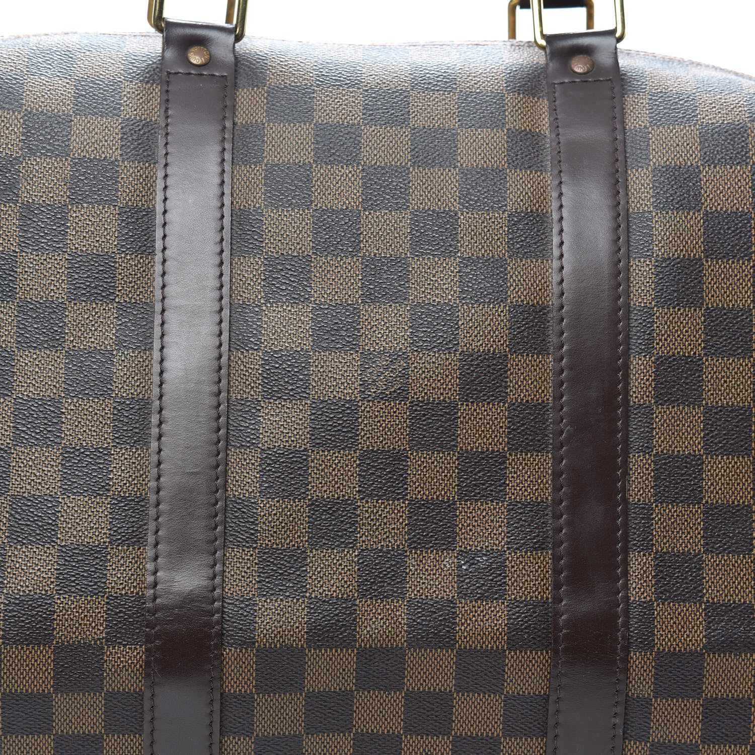 Louis Vuitton Damier Ebene Keepall Bandouliere 55 6 of 9