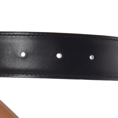 Hermes Box Swift 32mm H Belt 70 Black Gold 4 of 7