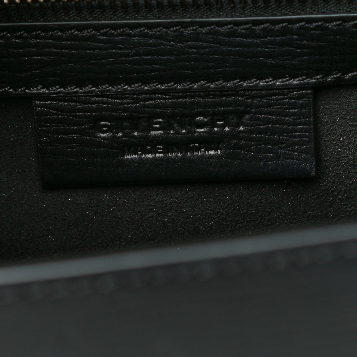 Textured Calfskin Medium Pandora Box Crossbody Bag Black