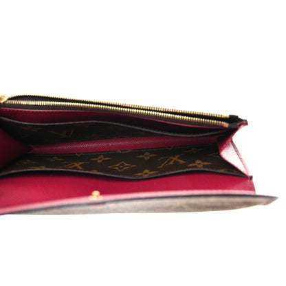 Louis Vuitton Monogram Emilie Wallet Fuchsia 11 of 16