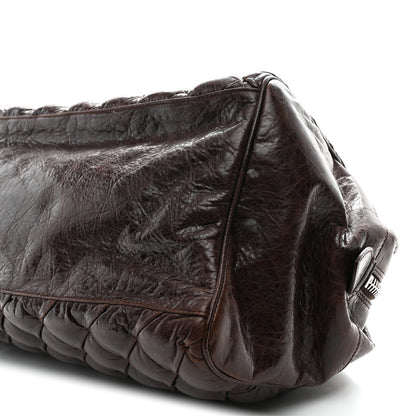 Balenciaga Chevre Quilted Matelasse MM Sienna 20 of 23