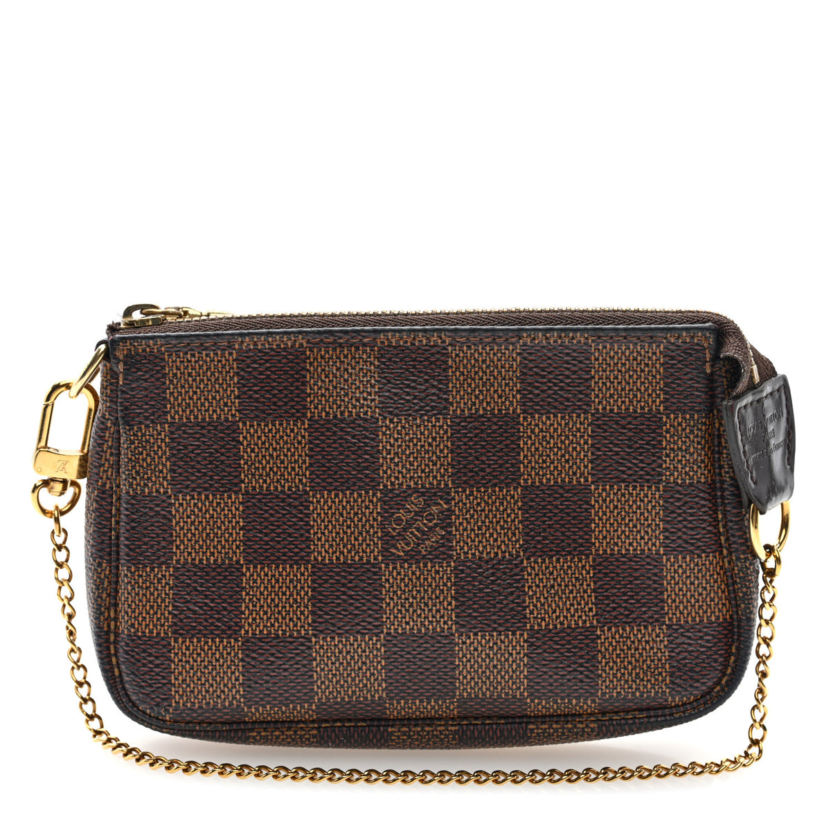Louis Vuitton Damier Ebene Mini Pochette Accessories 1 of 8