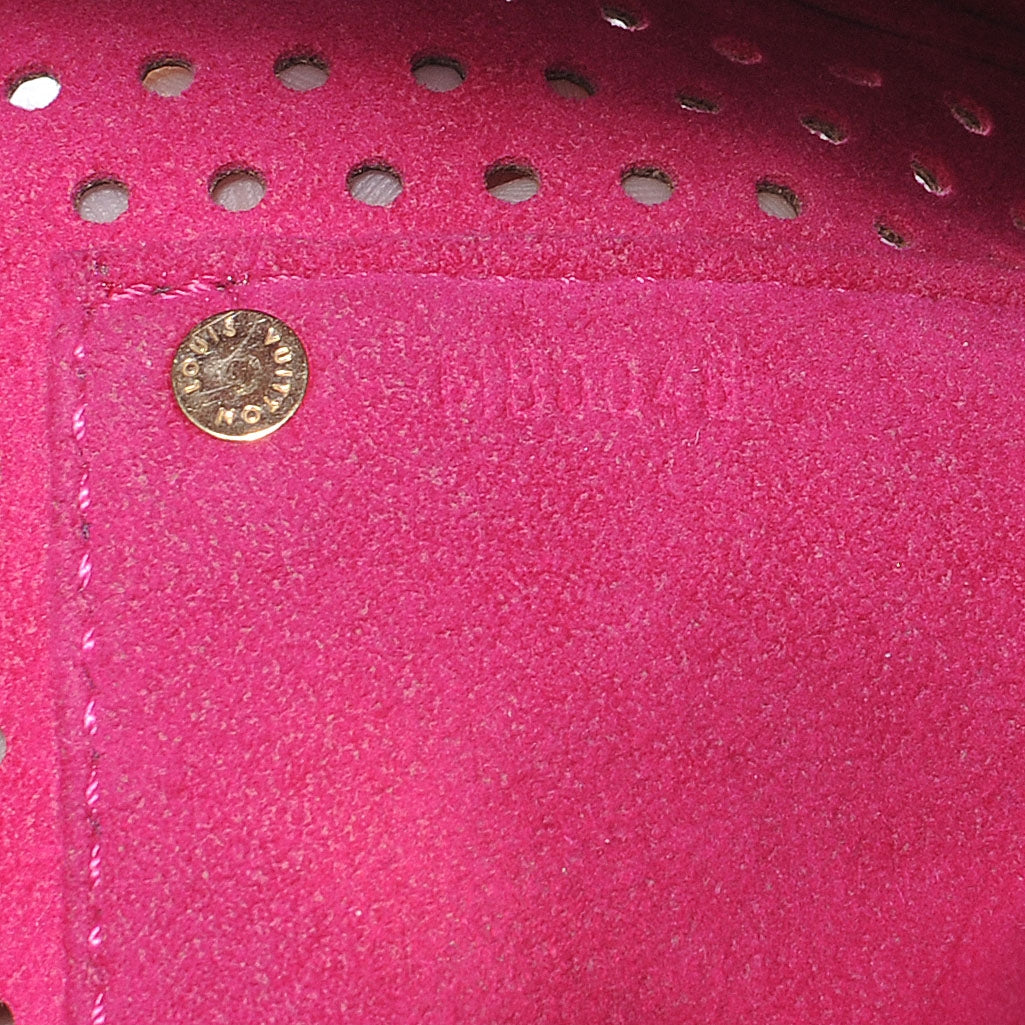 Louis Vuitton Monogram Perforated Speedy 30 Fuchsia 7 of 7