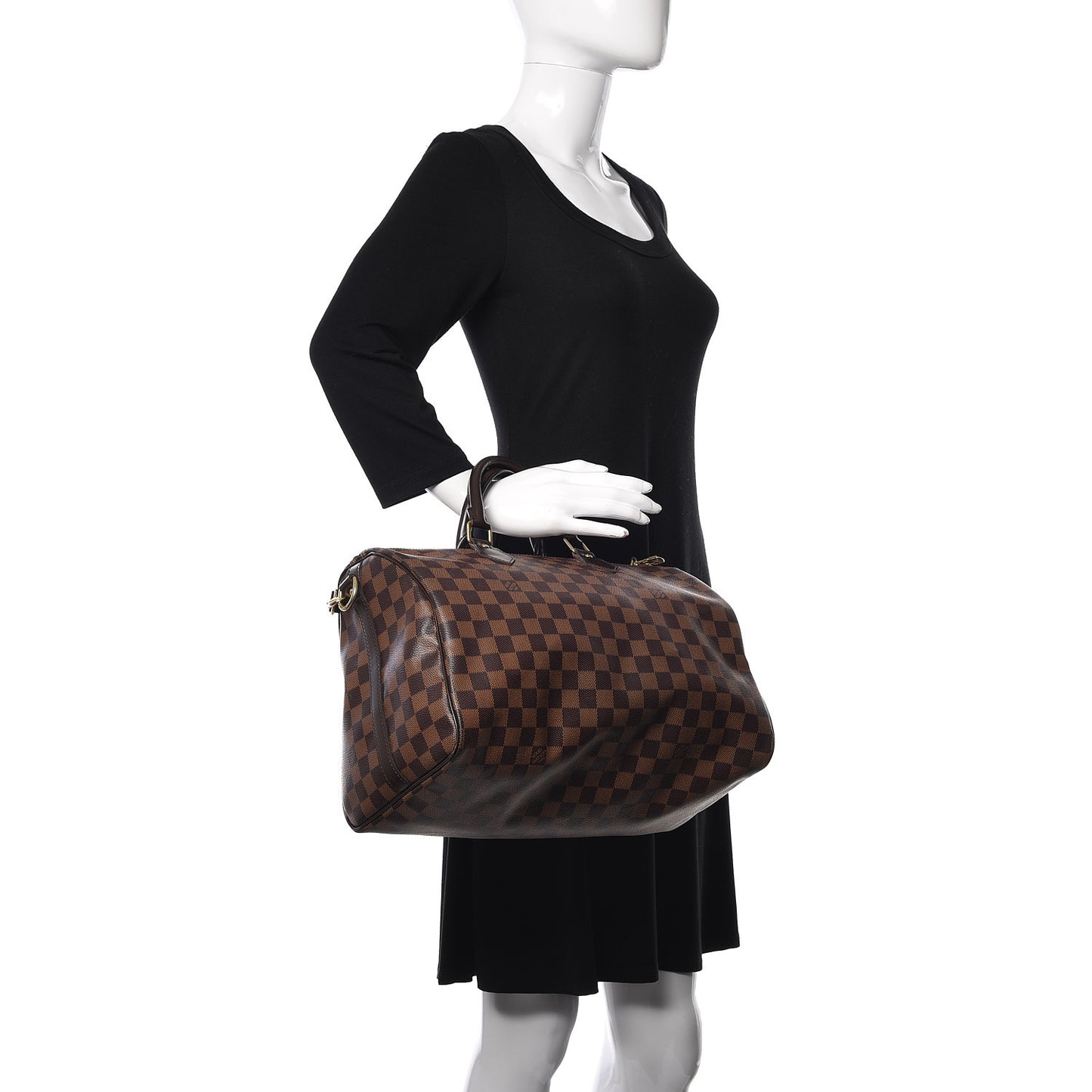 Damier Ebene Speedy Bandouliere 35