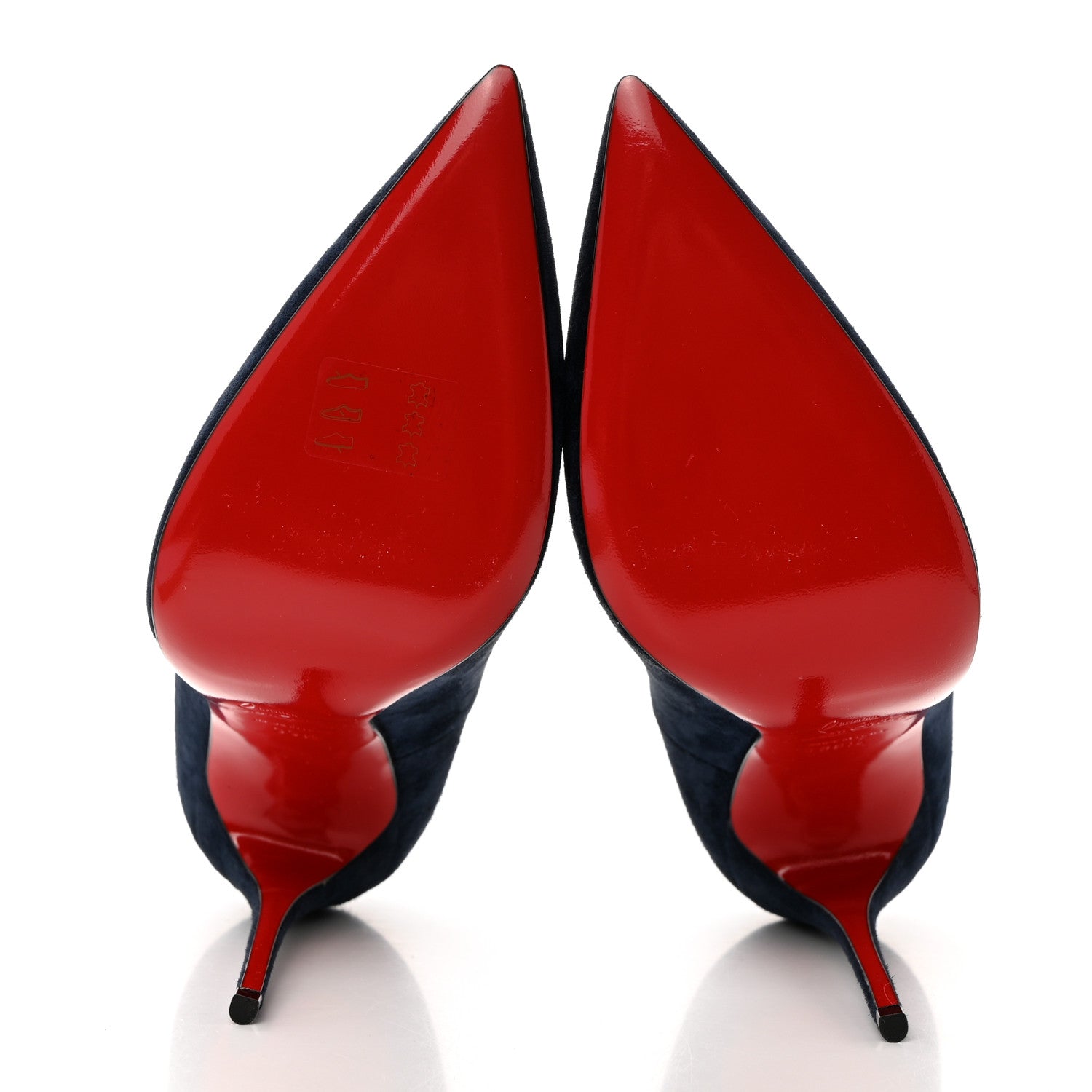 Christian Louboutin Veau Velours So Kate 120 Pumps 39.5 Marine 5 of 8
