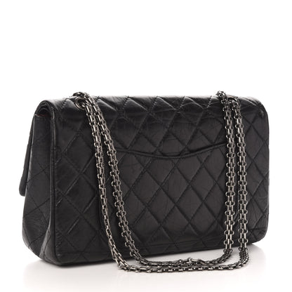 Chanel Aged Calfskin Quilted 2.55 Reissue 227 Flap Black 3 of 12