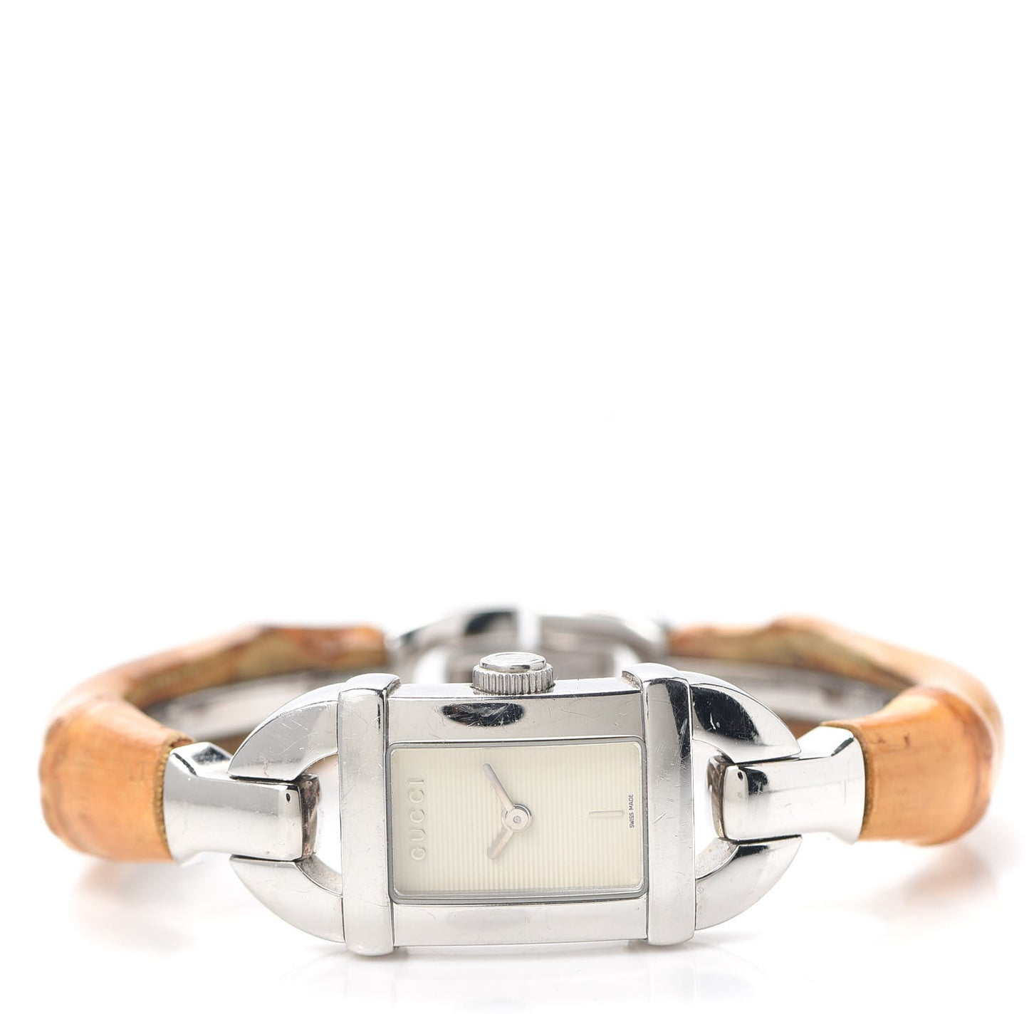 Stainless Steel Bamboo 16mm 6800L Quartz Watch