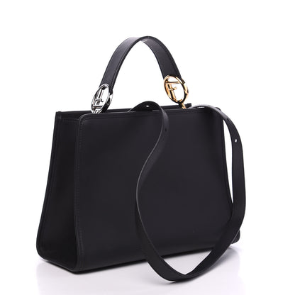 Fendi Vitello Century Opaco F is Fendi Small Runaway Satchel Black 2 of 8