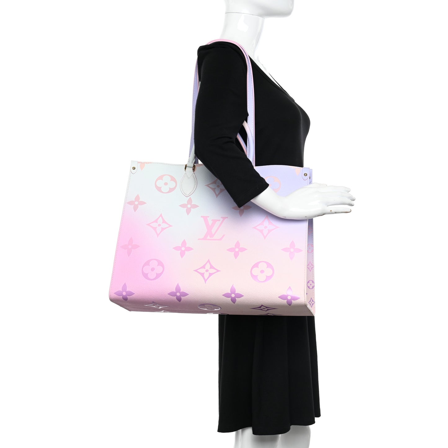 Monogram Giant Spring In The City Onthego GM Sunrise Pastel