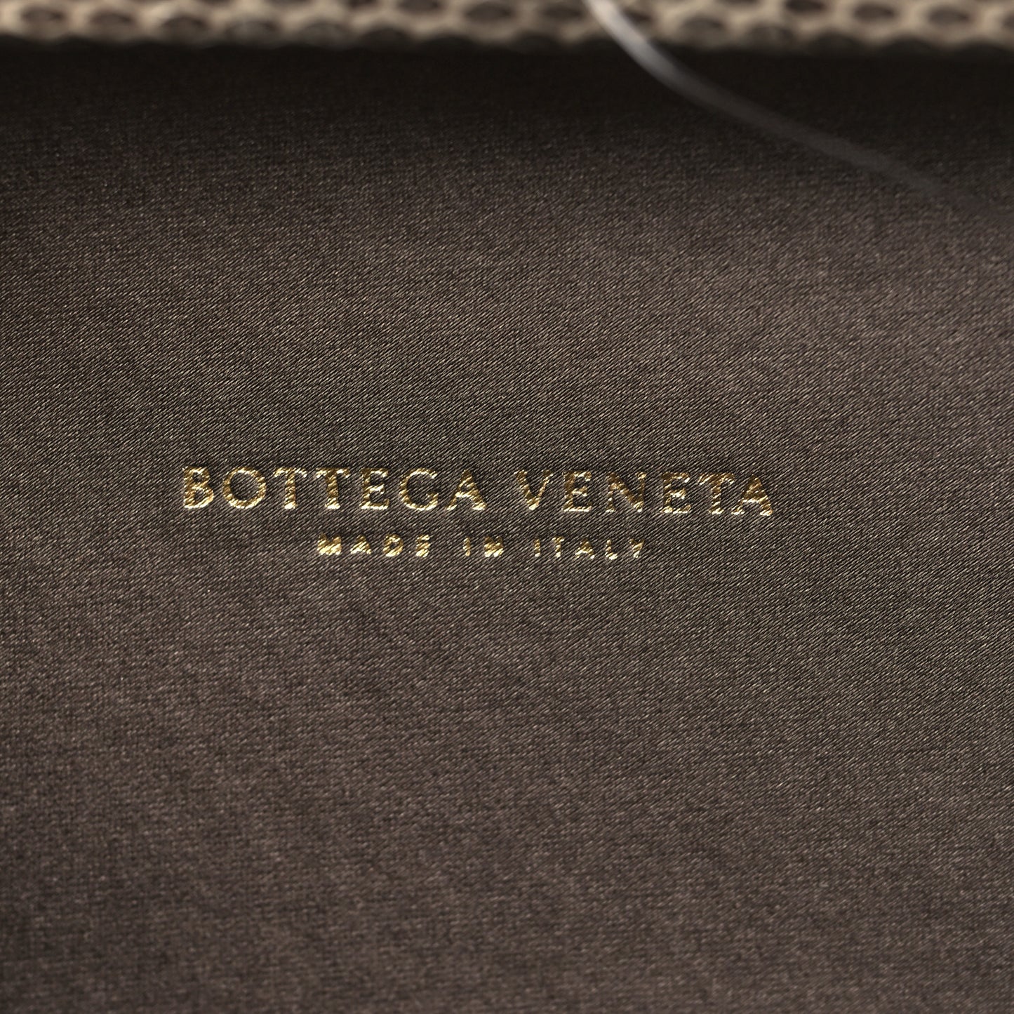 Satin Intreccio Impero Ayers Knot Clutch Taupe