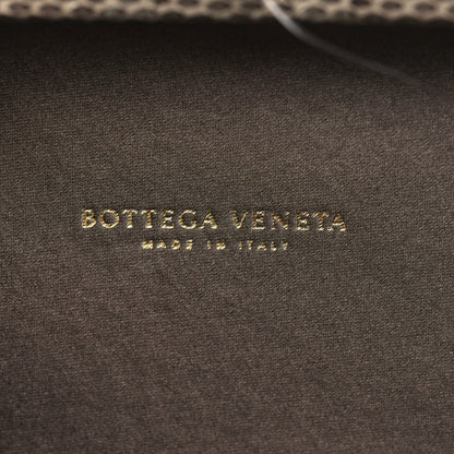 Bottega Veneta Satin Intreccio Impero Ayers Knot Clutch Taupe 5 of 7
