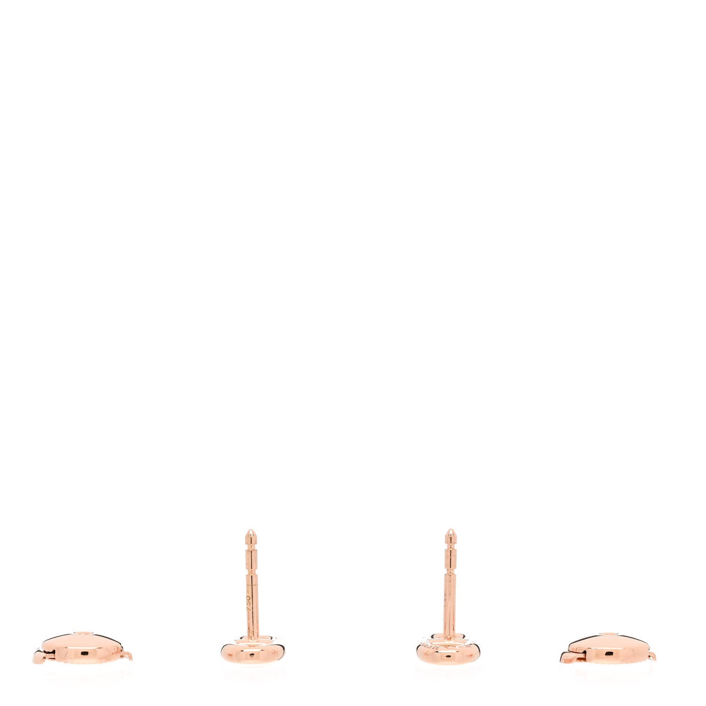 18K Rose Gold TPM Farandole Stud Earrings