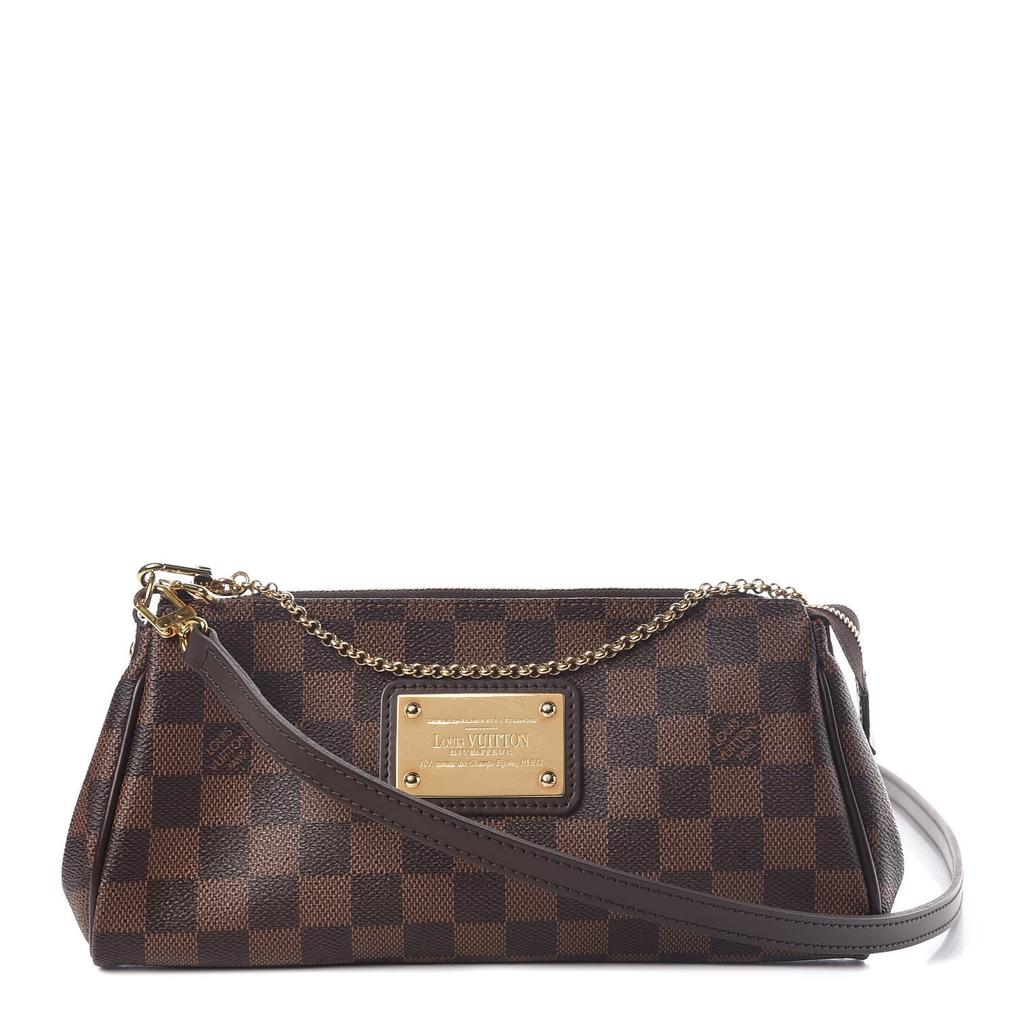 Damier Ebene Eva Clutch