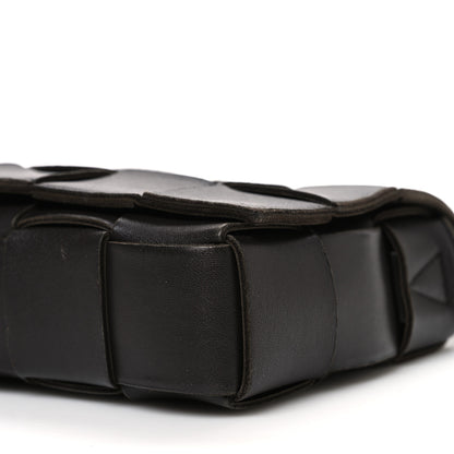 Bottega Veneta Lambskin Maxi Intrecciato Cassette Crossbody Bag Fondant 11 of 12