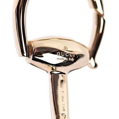 Gucci 18K Yellow Gold Horsebit Bracelet 4 of 6