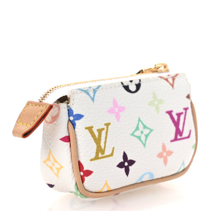 Louis Vuitton LV x TM Monogram Multicolor Micro Pochette White 3 of 7