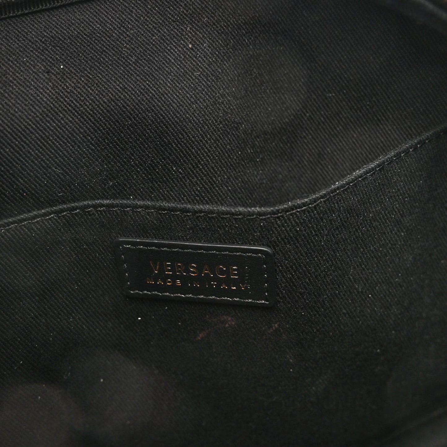 Saffiano Virtus Small Bowling Bag Black