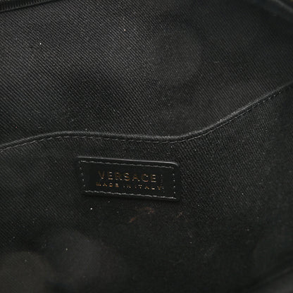 Versace Saffiano Virtus Small Bowling Bag Black 6 of 10