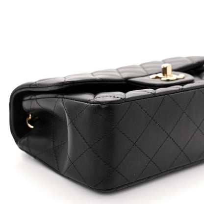 Chanel Lambskin Quilted Mini Rectangular Flap Black 10 of 11