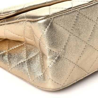 Chanel Metallic Aged Calfskin Quilted 2.55 Reissue 227 Flap Gold 5 of 10