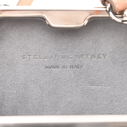 Stella McCartney Polished Brass Mini Baby Bella Mirrored Bag Silver 6 of 9