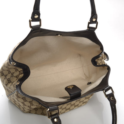 Gucci Monogram Medium Sukey Tote Dark Brown 5 of 7
