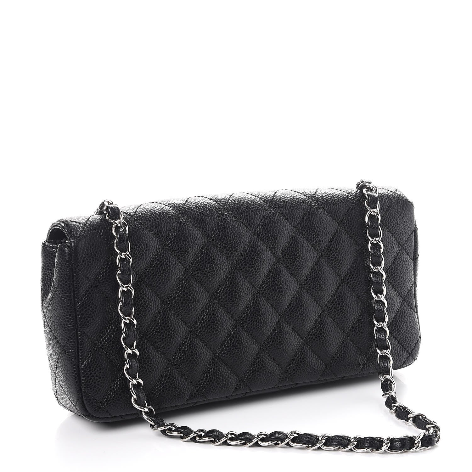Chanel Caviar Quilted East West Flap Black 3 of 7
