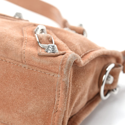 Balenciaga Suede Giant 12 Silver Hardware Mini City Beige 9 of 15