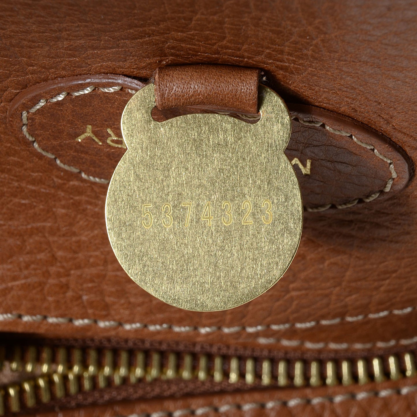 Natural Leather Bayswater Oak