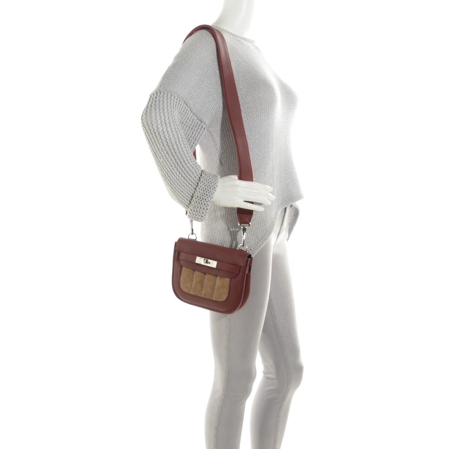 Swift Veau Doblis Mini Sac Berline 21 Rouge H