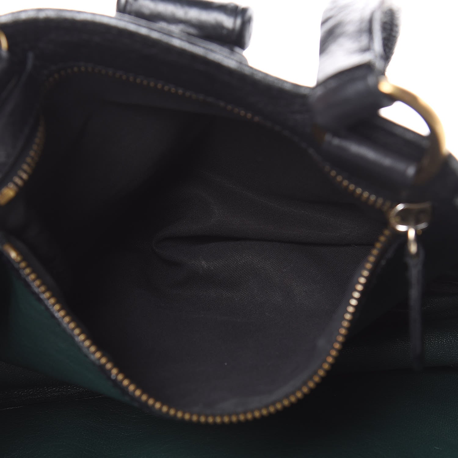 Prada Vitello Daino Turnlock Shoulder Bag Black 8 of 15