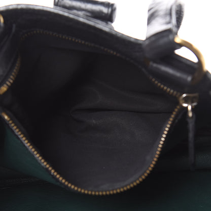 Prada Vitello Daino Turnlock Shoulder Bag Black 8 of 15