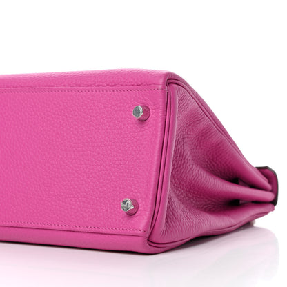 Hermes Taurillon Clemence Kelly Retourne 28 Magnolia 9 of 9
