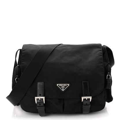 Prada Nylon Vela Sport Messenger Bag Black 1 of 11