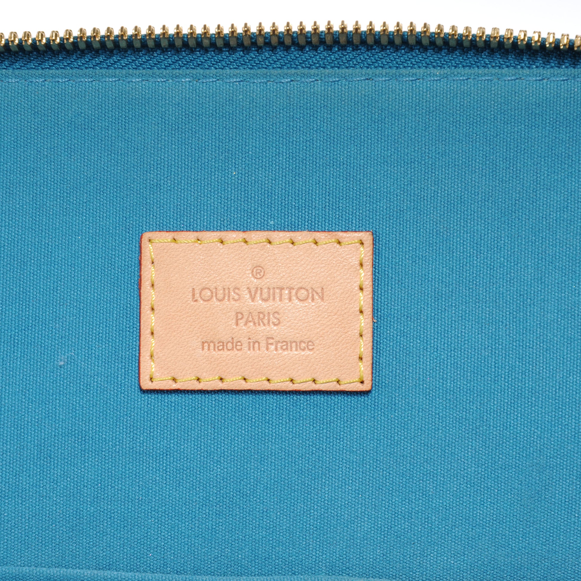 Louis Vuitton Vernis Alma GM Blue Galactic 5 of 7