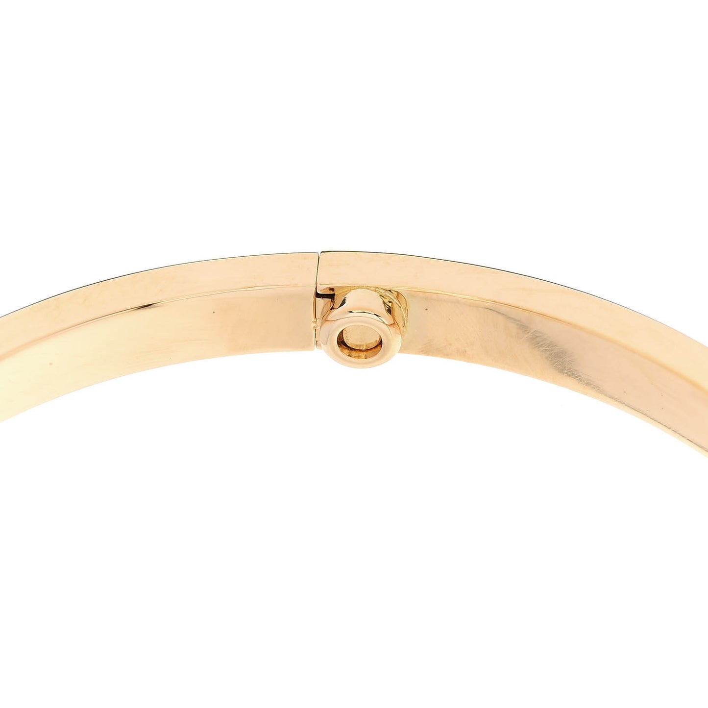 18K Yellow Gold Small LOVE Bracelet 16
