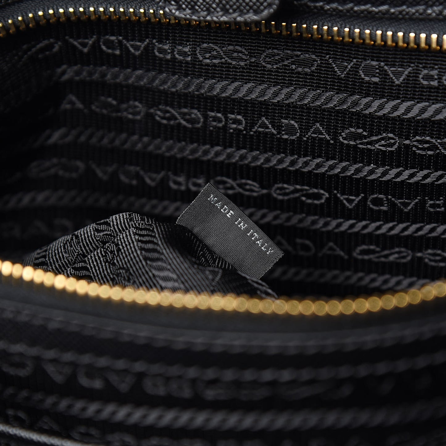 Saffiano Lux Large Tote Black